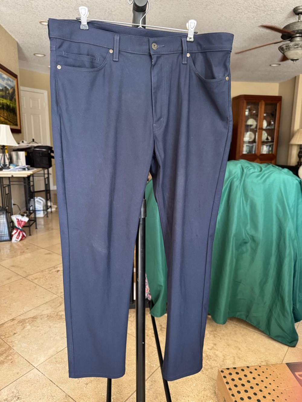 Levi's Navy Blue Casual Pants